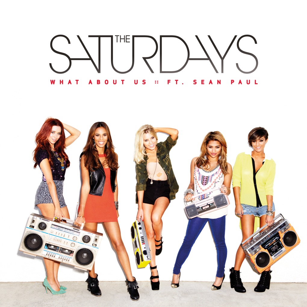 The Saturdays featuring Sean Paul — What About Us cover artwork