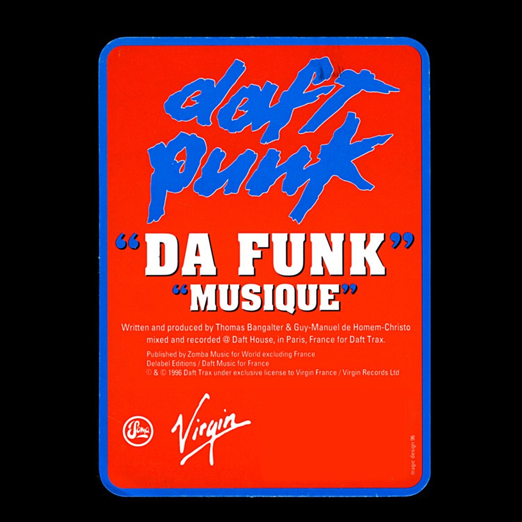 Daft Punk — Da Funk cover artwork