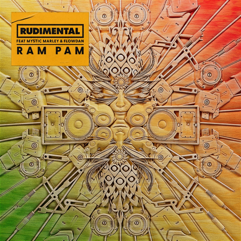 Rudimental featuring Mystic Marley & Flowdan — Ram Pam cover artwork