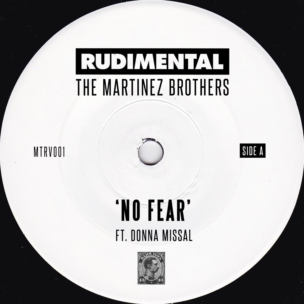 Rudimental & The Martinez Brothers featuring Donna Missal — No Fear cover artwork
