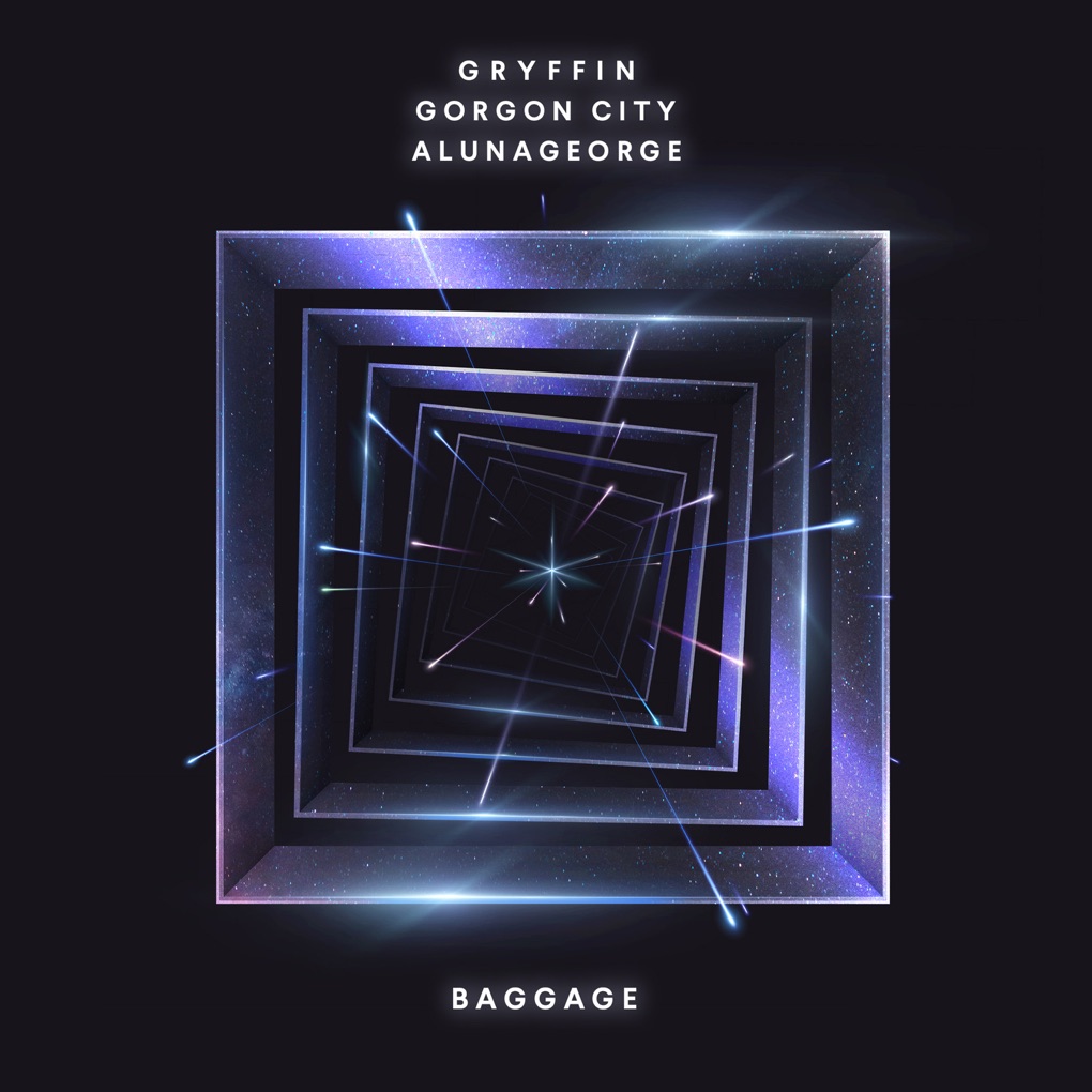 Gryffin, Gorgon City, & AlunaGeorge — Baggage cover artwork