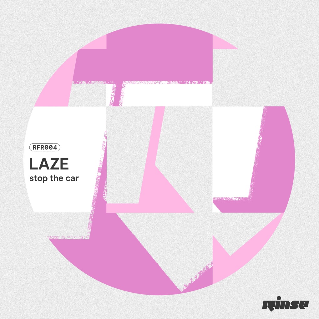 LAZE — stop the car cover artwork