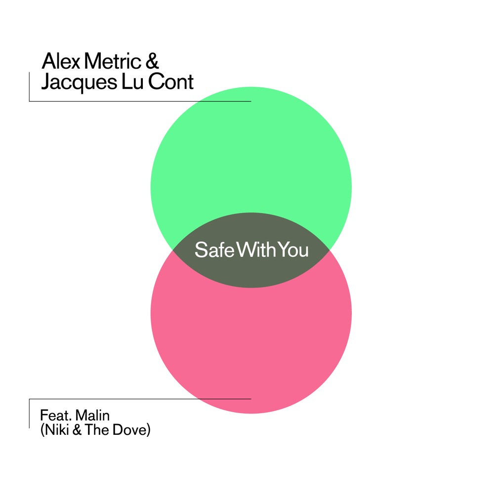Alex Metric & Jacques Lu Cont featuring Malin — Safe With You cover artwork