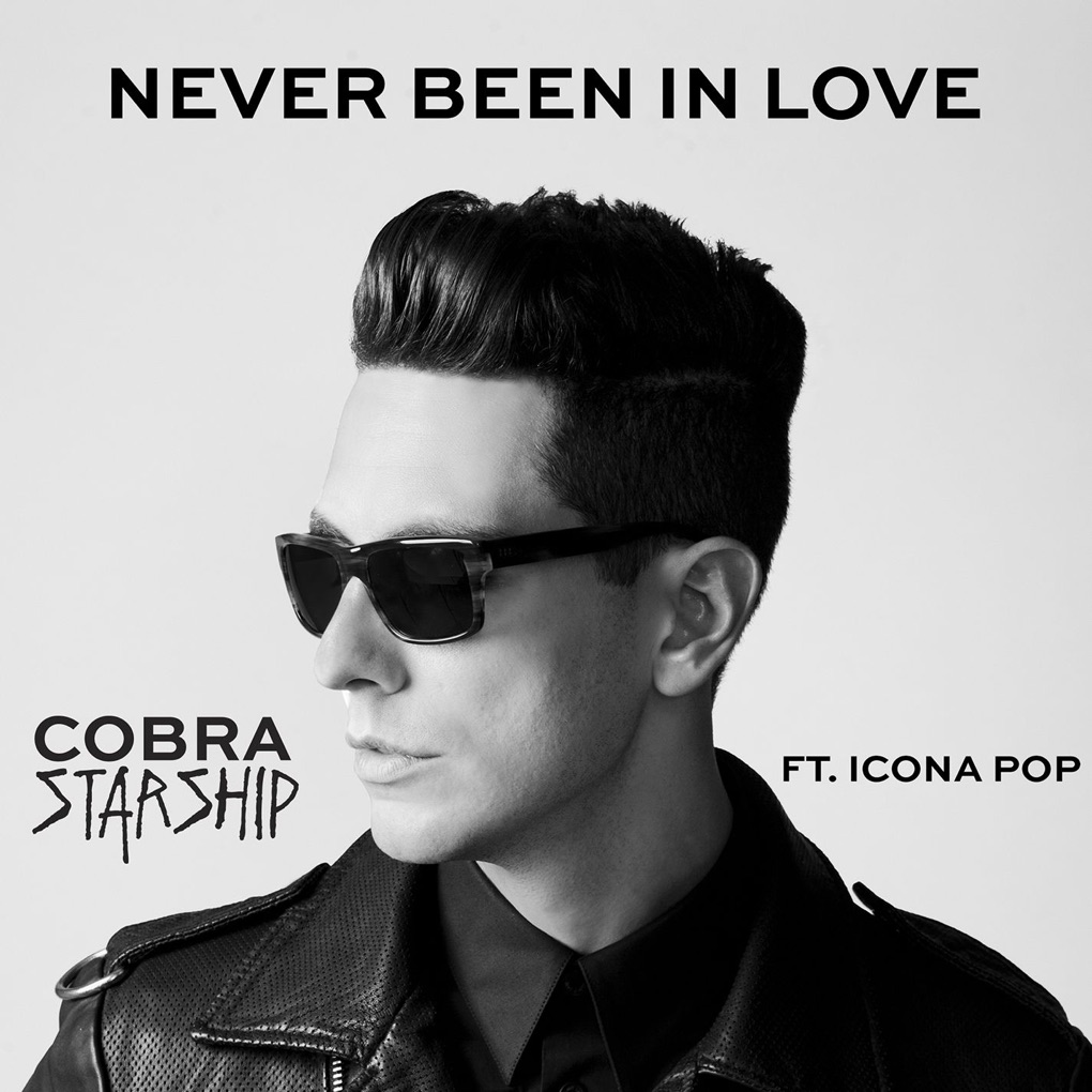 Cobra Starship featuring Icona Pop — Never Been In Love cover artwork