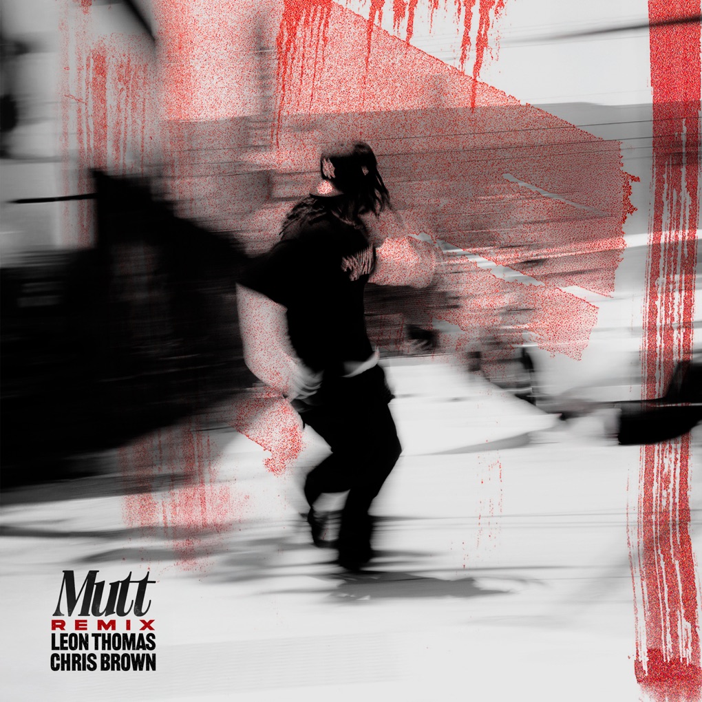 Leon Thomas featuring Chris Brown — MUTT (CB Remix) cover artwork