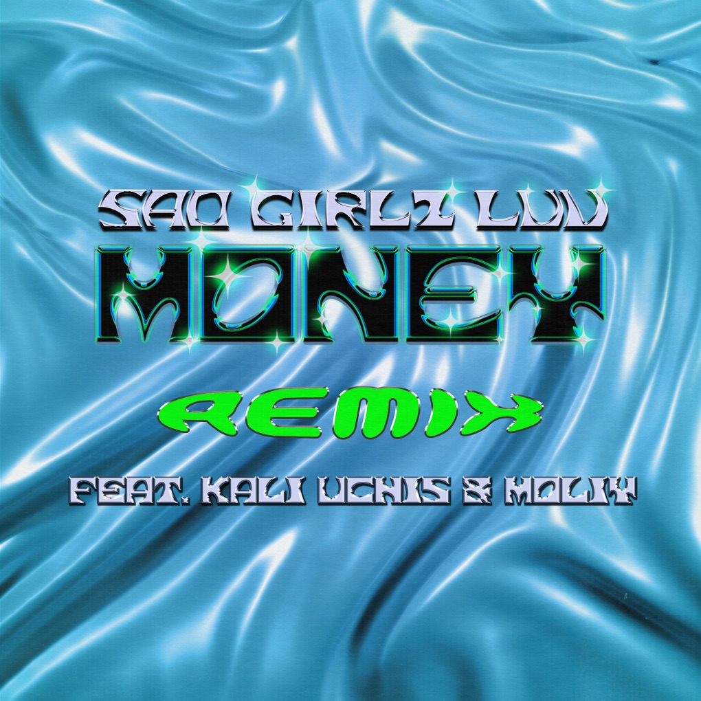 Amaarae & MOLIY featuring Kali Uchis — SAD GIRLZ LUV MONEY (Remix) cover artwork