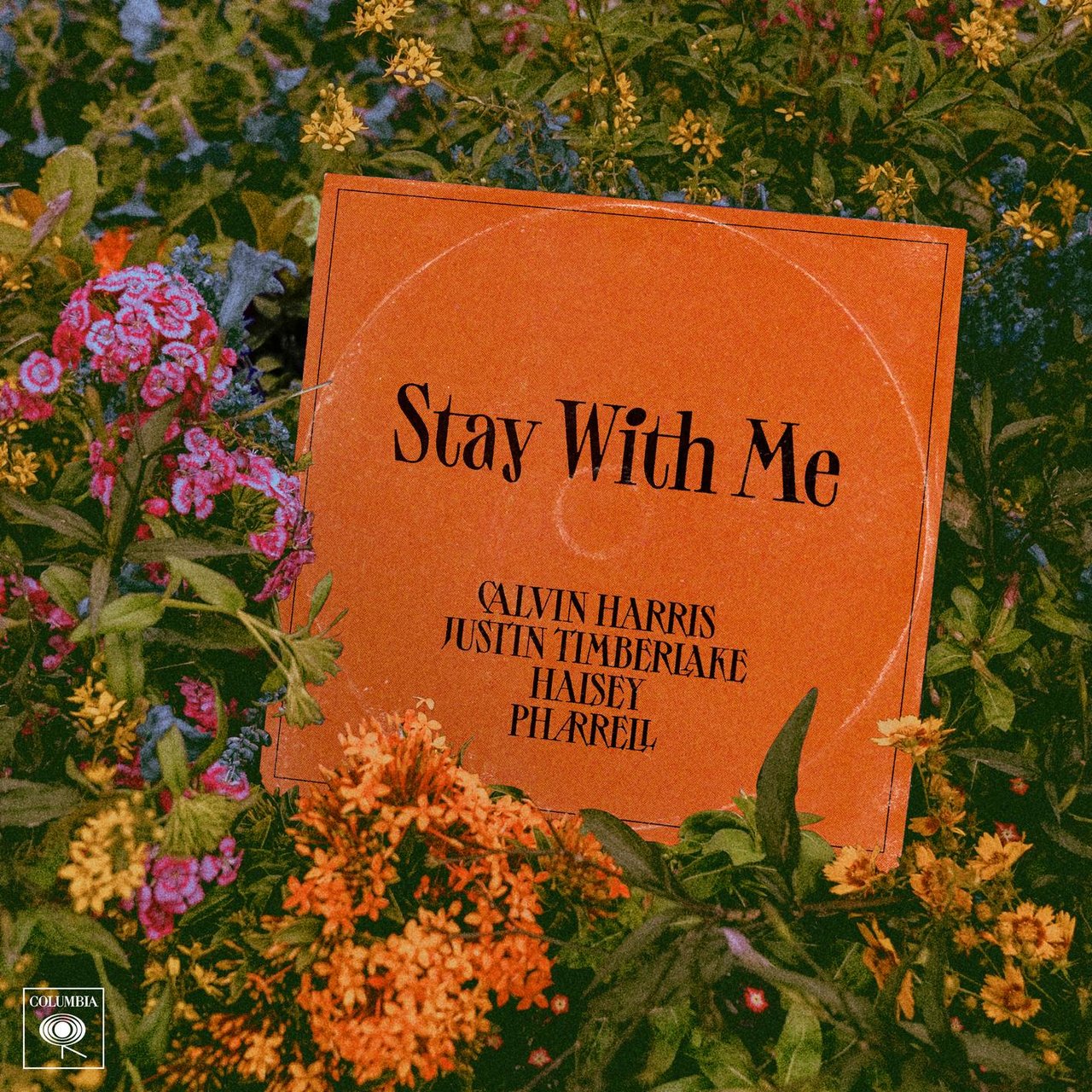 Calvin Harris, Justin Timberlake, Halsey, & Pharrell Williams — Stay With Me cover artwork