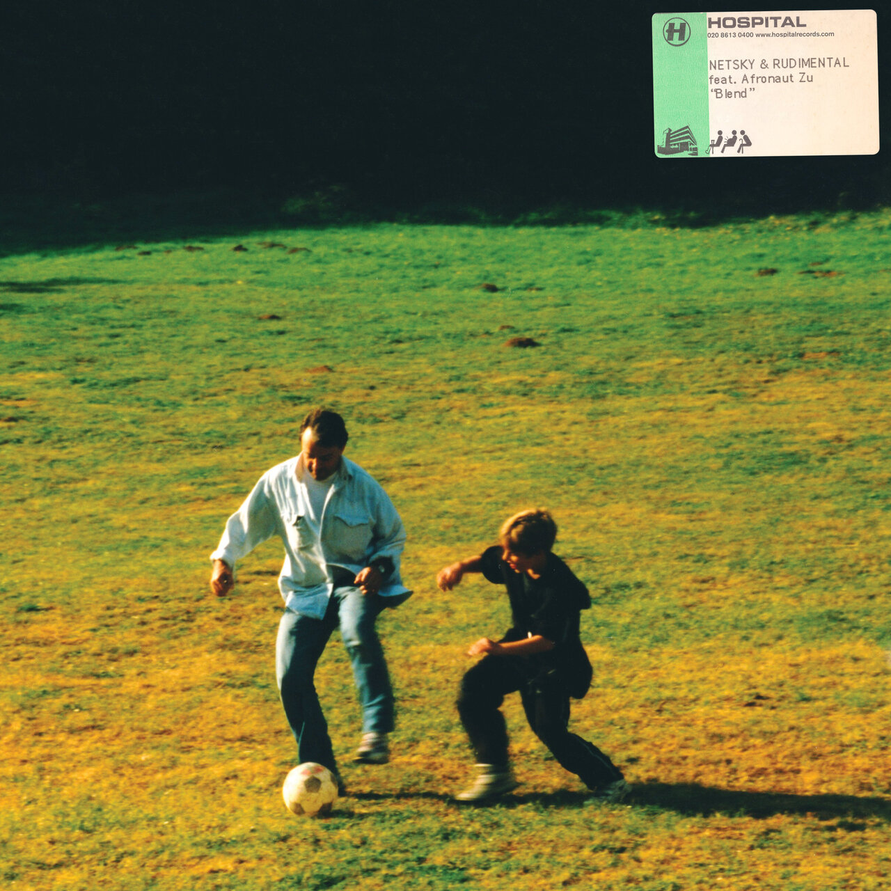 Netsky & Rudimental featuring Afronaut Zu — Blend cover artwork