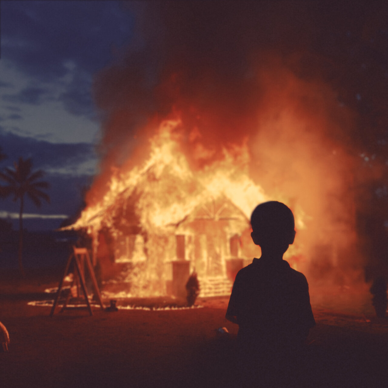 Alex Warren — Burning Down cover artwork