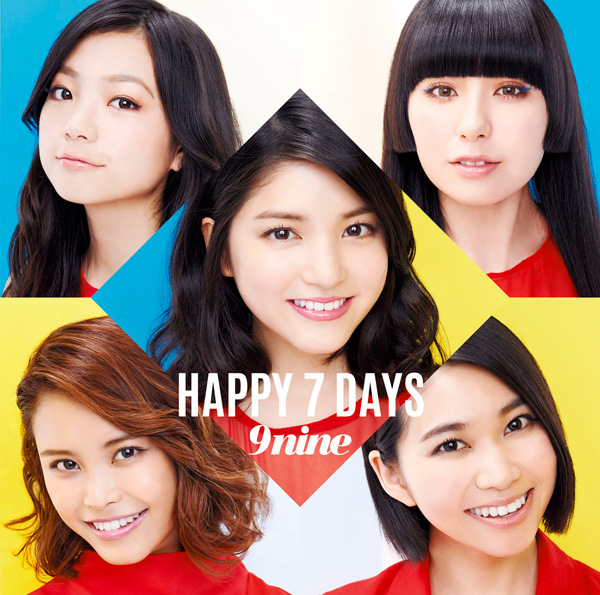 9nine — HAPPY 7 DAYS cover artwork