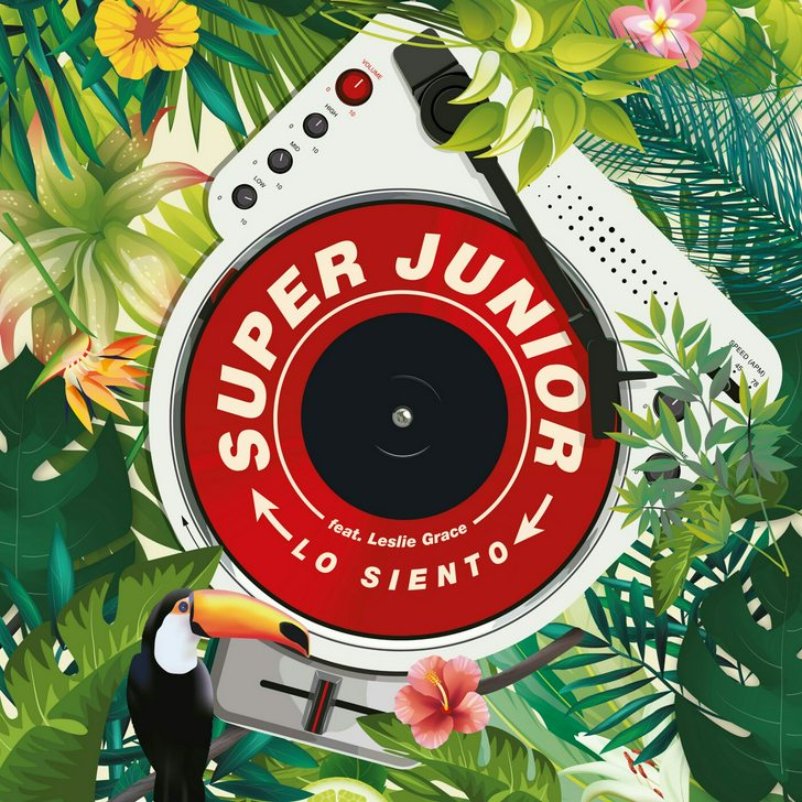 Super Junior featuring Leslie Grace — Lo Siento cover artwork