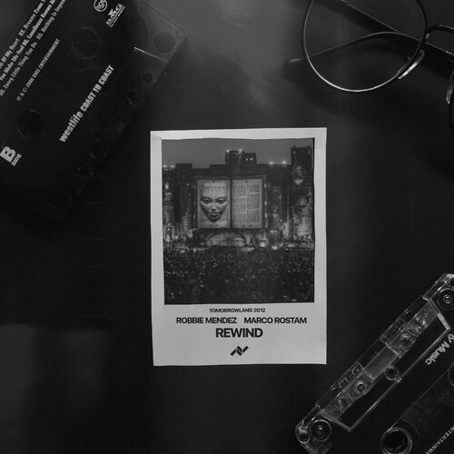 Robbie Mendez & Marco Rostam — Rewind cover artwork
