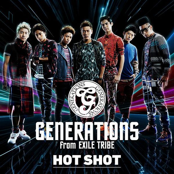 GENERATIONS from EXILE TRIBE — HOT SHOT cover artwork