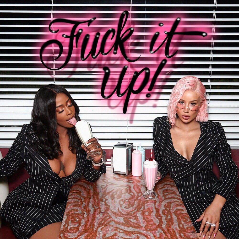 Iggy Azalea featuring Kash Doll — Fuck It Up cover artwork