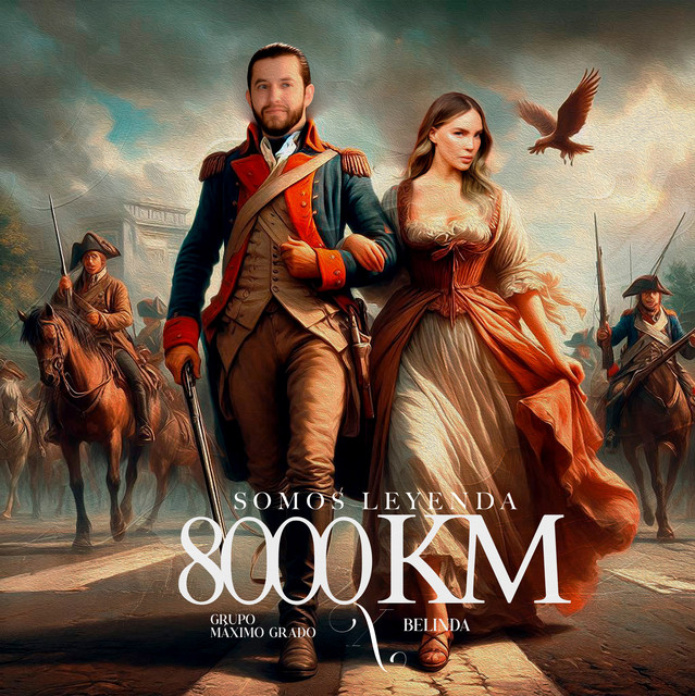 Grupo Máximo Grado & Belinda — 8,000 KM cover artwork