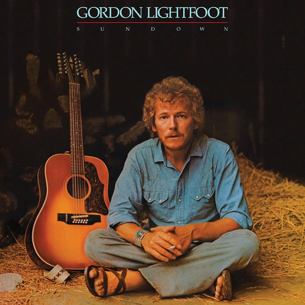 Gordon Lightfoot Sundown cover artwork