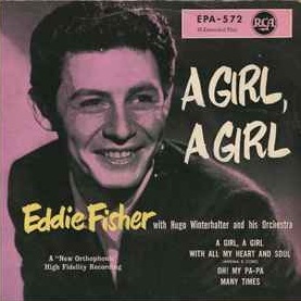 Eddie Fisher — A Girl, A Girl cover artwork