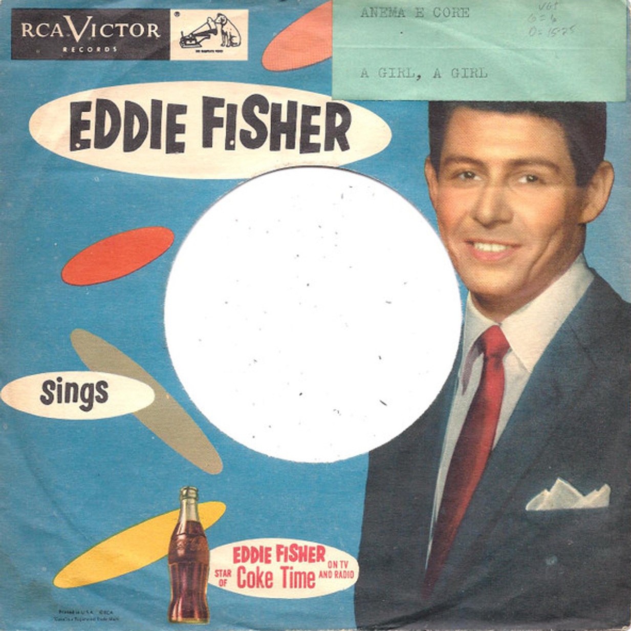 Eddie Fisher — Anema E Core cover artwork