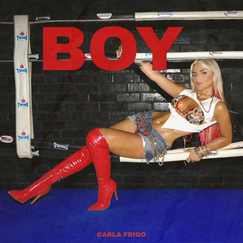 Carla Frigo — BOY cover artwork