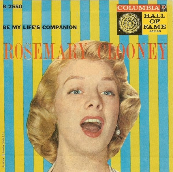 Rosemary Clooney — Be My Life&#039;s Companion cover artwork