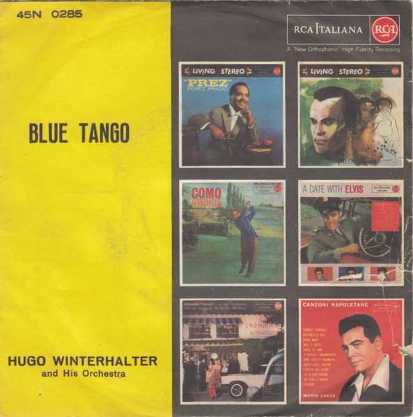 Hugo Winterhalter — Blue Tango cover artwork