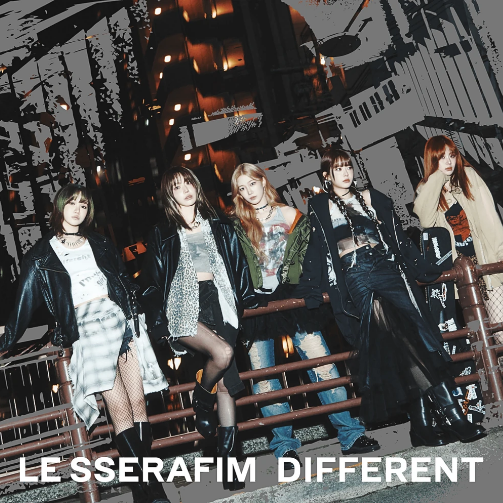 LE SSERAFIM DIFFERENT cover artwork