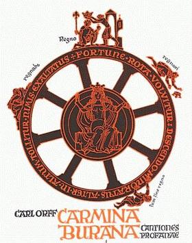 Carl Orff Carmina Burana cover artwork