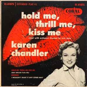 Karen Chandler — Hold Me, Thrill Me, Kiss Me cover artwork