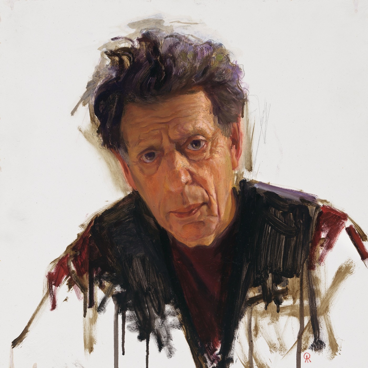 Philip Glass — Philip glass solo cover artwork