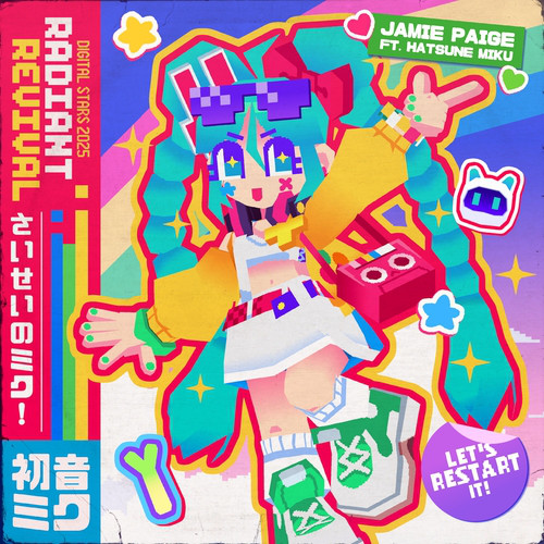Jamie Paige featuring Hatsune Miku — Radiant Revival cover artwork