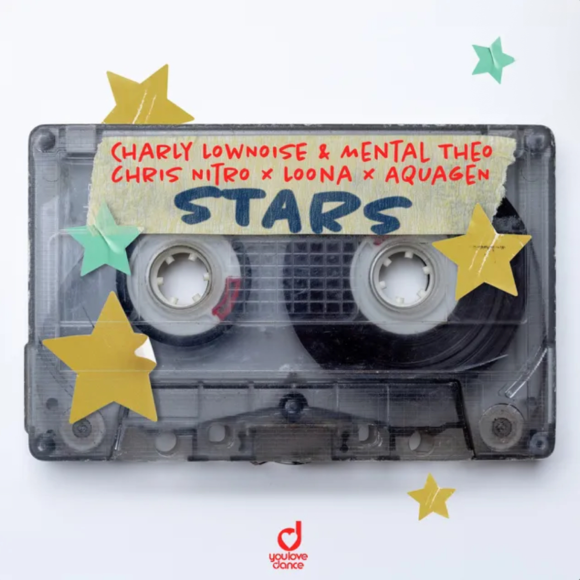 Charly Lownoise, Mental Theo, Chris Nitro, Loona, & Aquagen — Stars cover artwork
