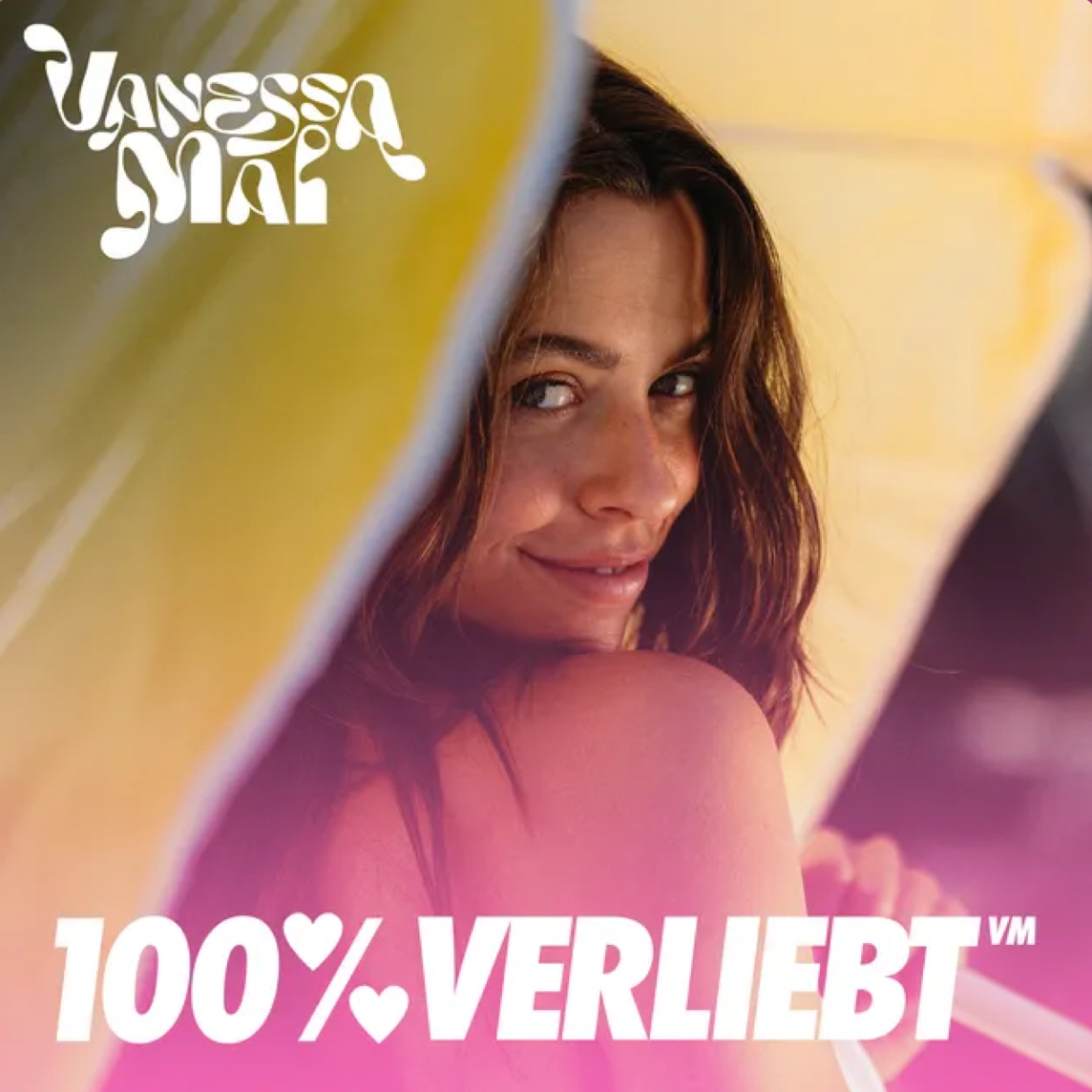 Vanessa Mai — 100% Verliebt cover artwork