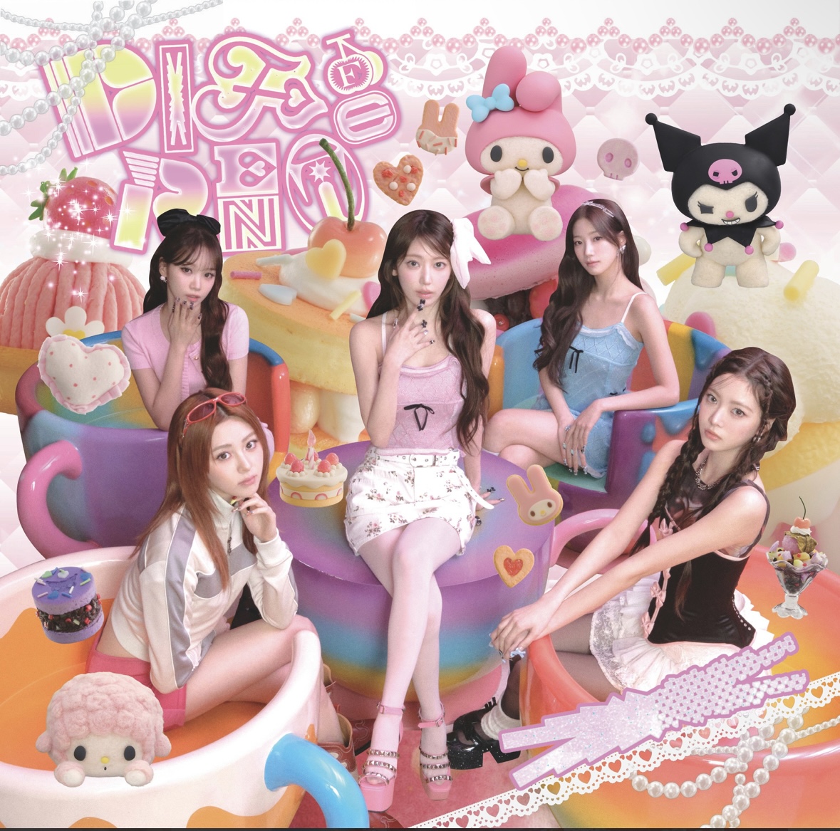 LE SSERAFIM — Kawaii (Prod. Gen Hoshino) cover artwork
