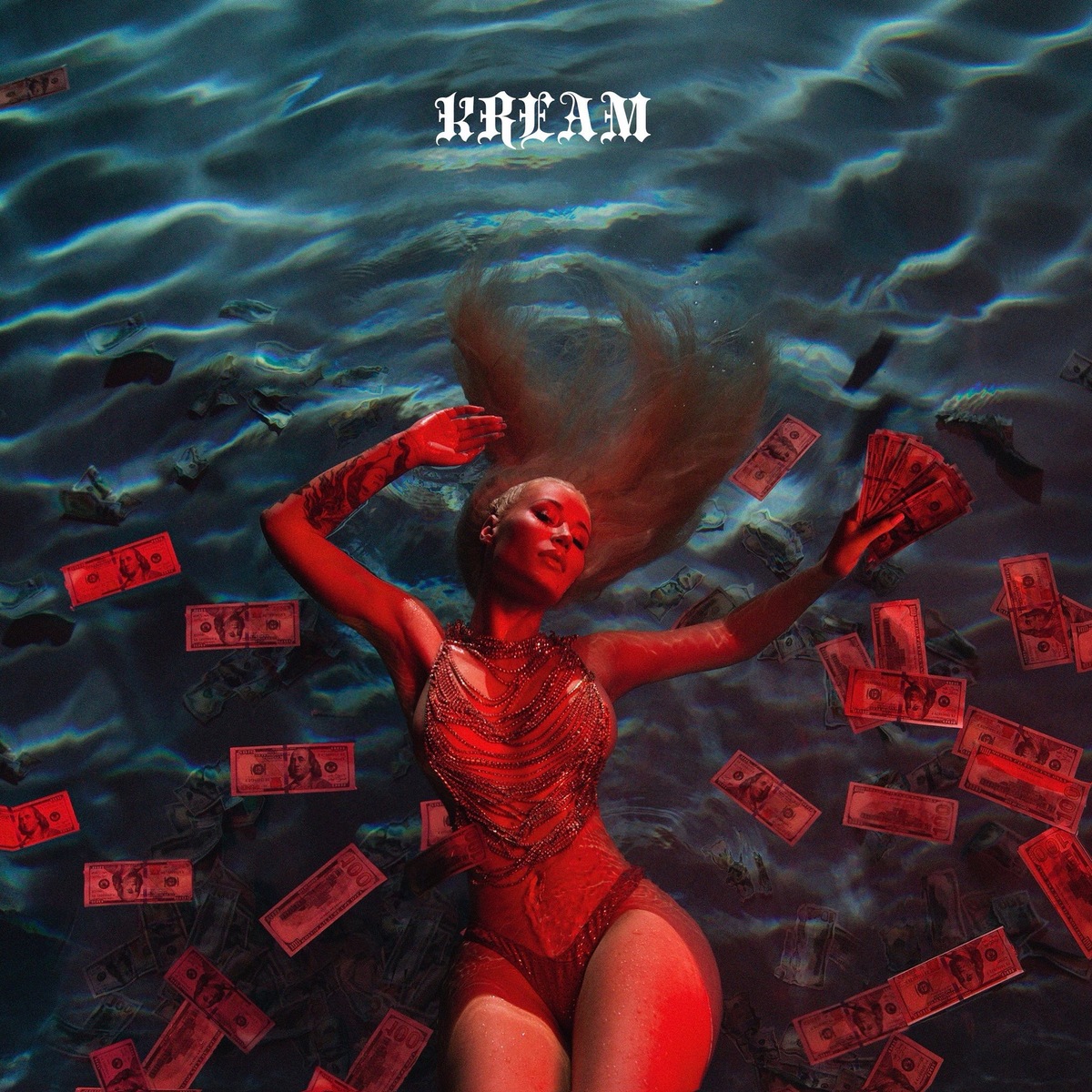 Iggy Azalea featuring Tyga — Kream cover artwork