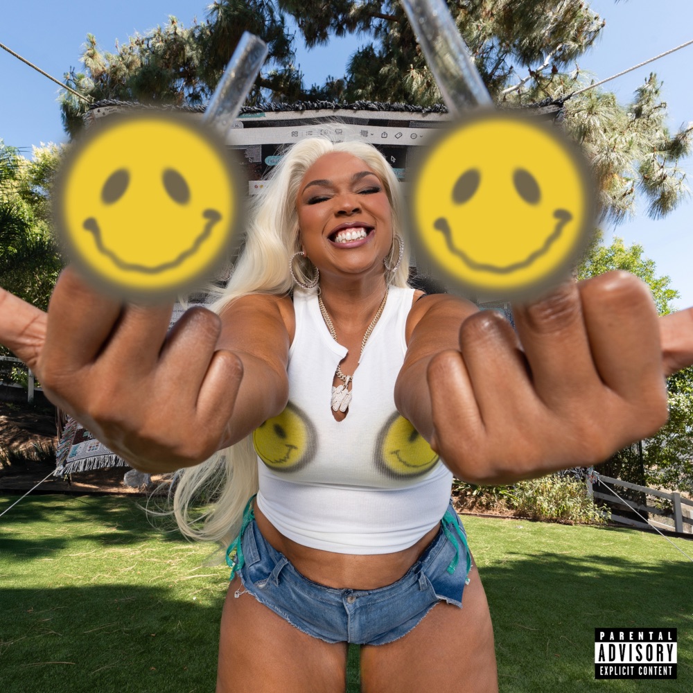 Lizzo MY FACE HURTS FROM SMILING cover artwork