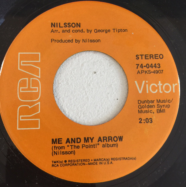 Nilsson — Me And My Arrow cover artwork