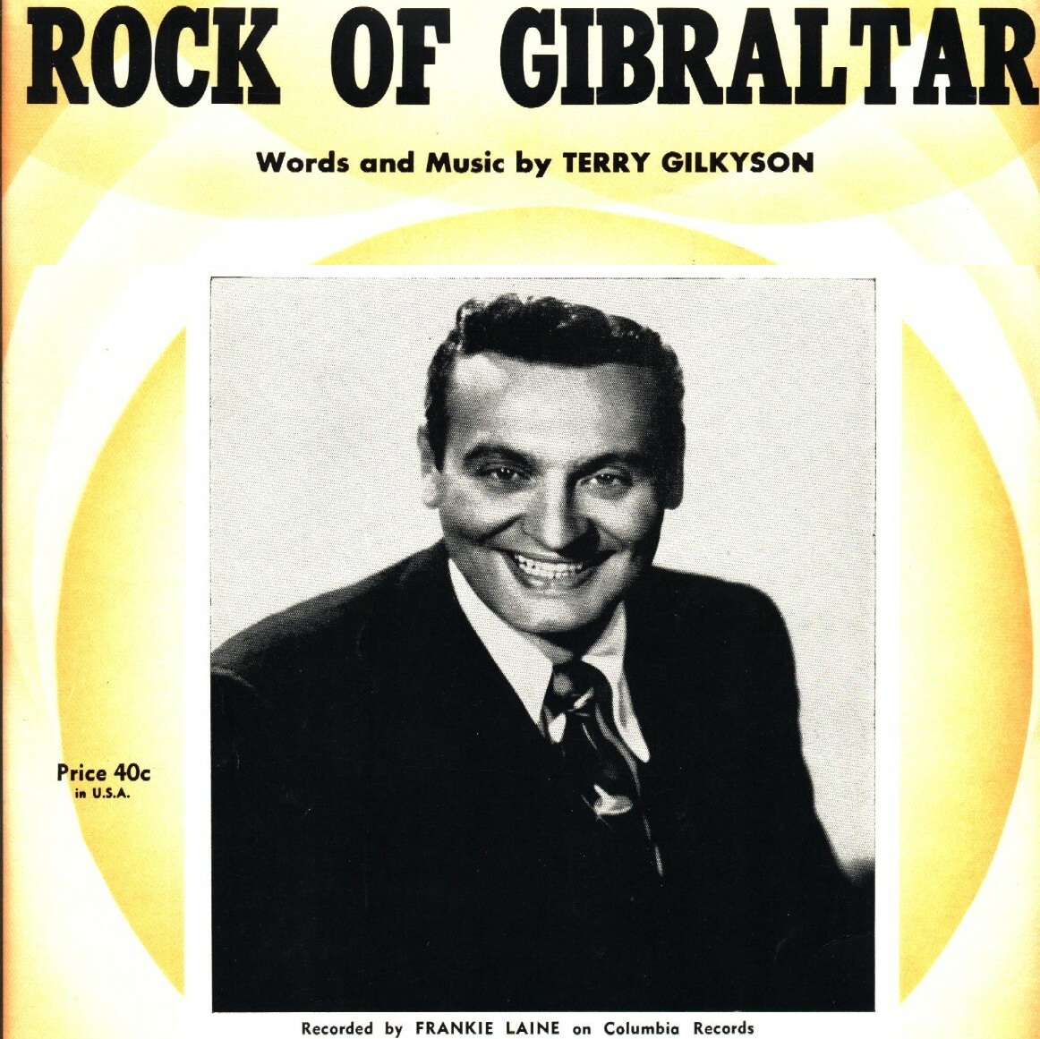 Frankie Laine — Rock Of Gibralter cover artwork