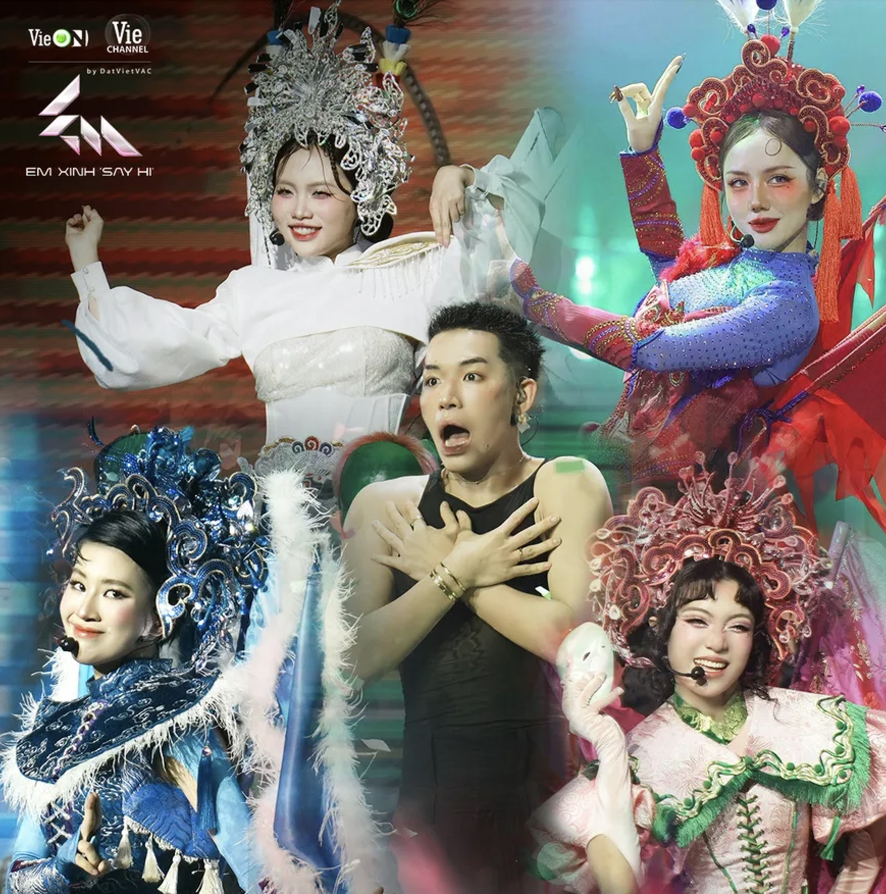 Em Xinh Say Hi 2025 - Phương Mỹ Chi, Phuong Ly, Phao, & Chi Xê — Hề cover artwork