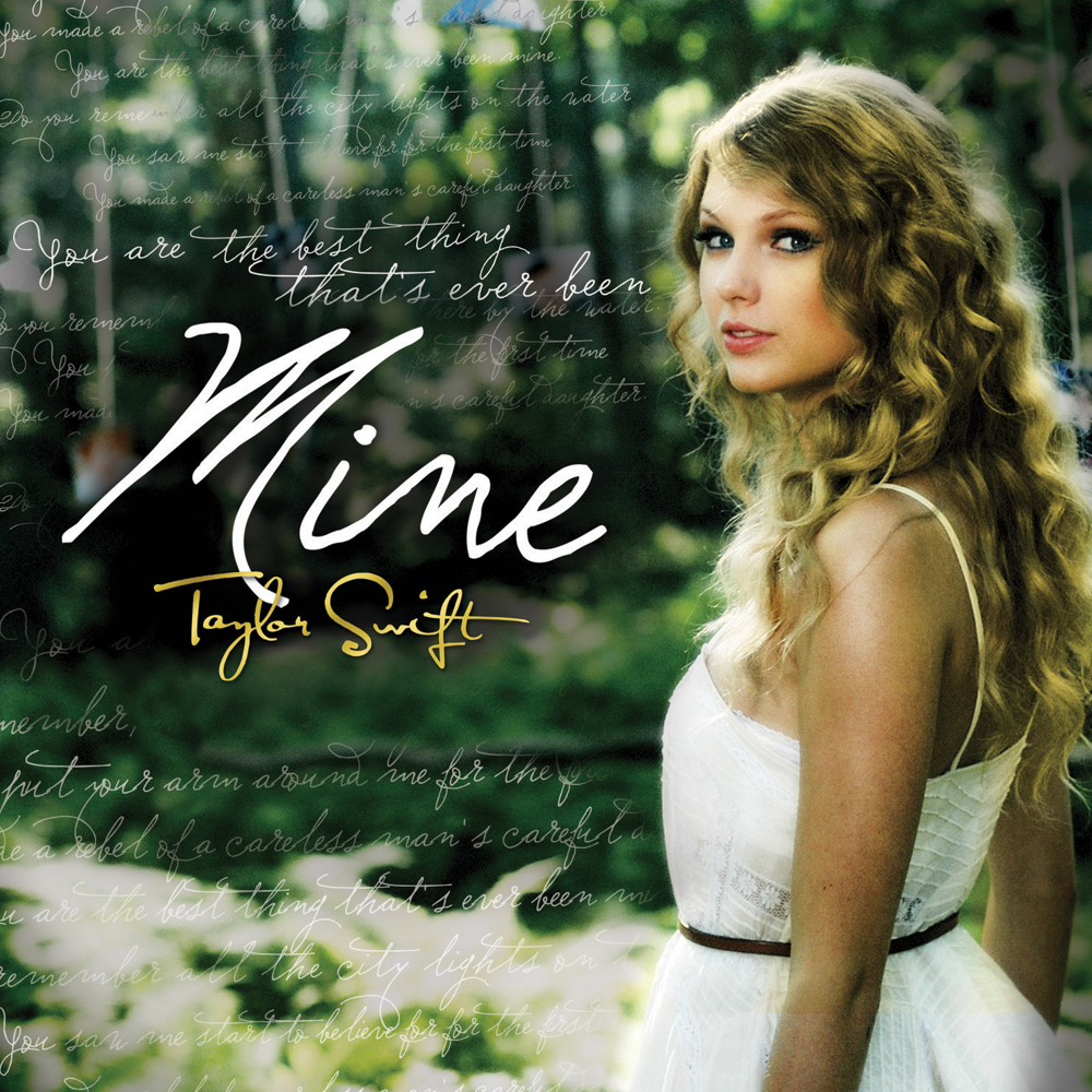 Taylor Swift — Mine cover artwork