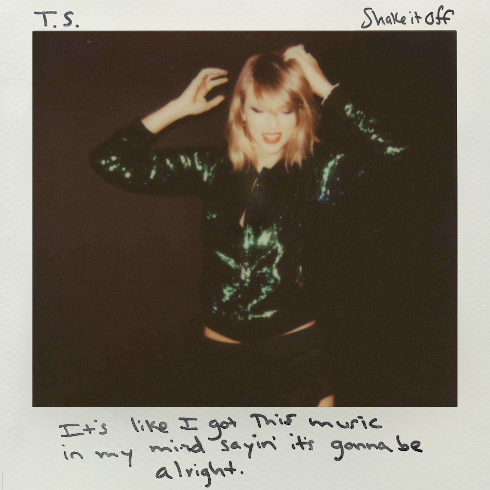Taylor Swift — Shake It Off cover artwork
