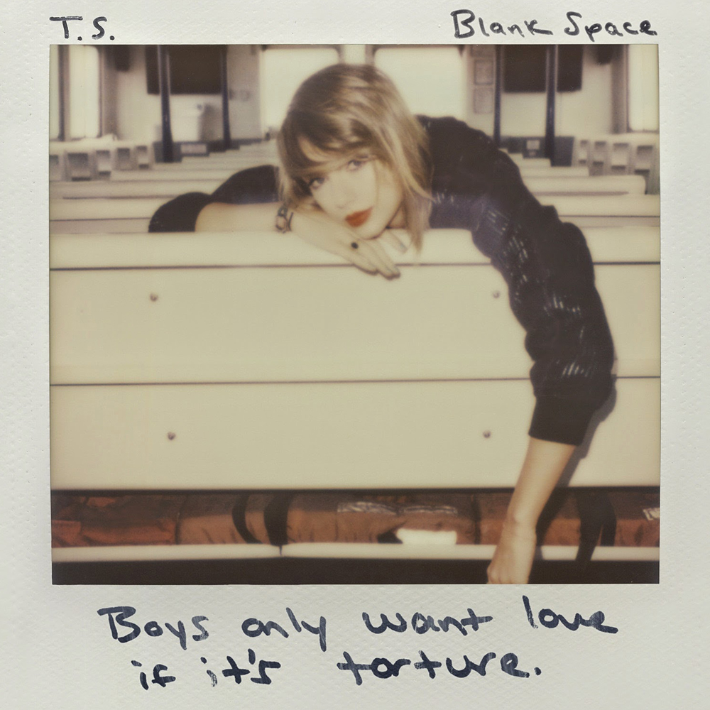 Taylor Swift — Blank Space cover artwork