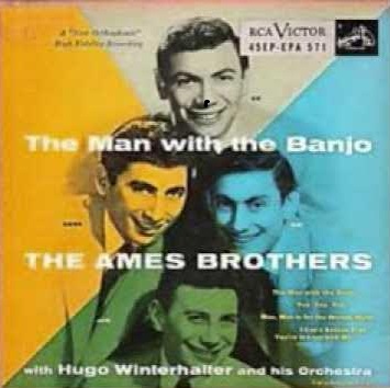 The Ames Brothers — The Man With The Banjo cover artwork