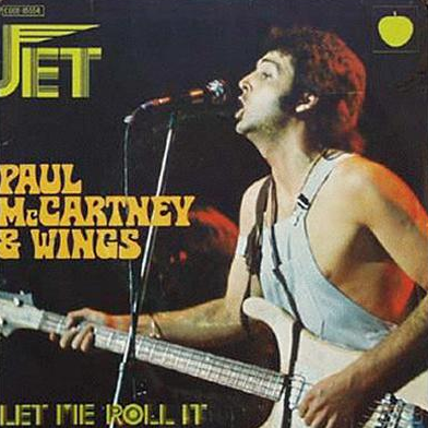 Paul McCartney &amp; Wings — Jet cover artwork