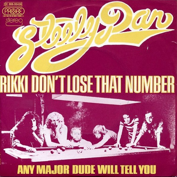 Steely Dan — Rikki Don&#039;t Lose That Number cover artwork