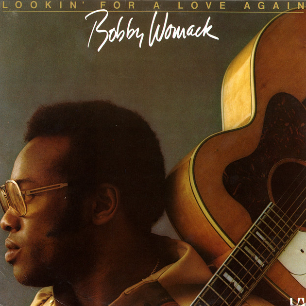 Bobby Womack Lookin&#039; For a Love Again cover artwork