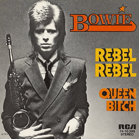 David Bowie — Rebel Rebel cover artwork