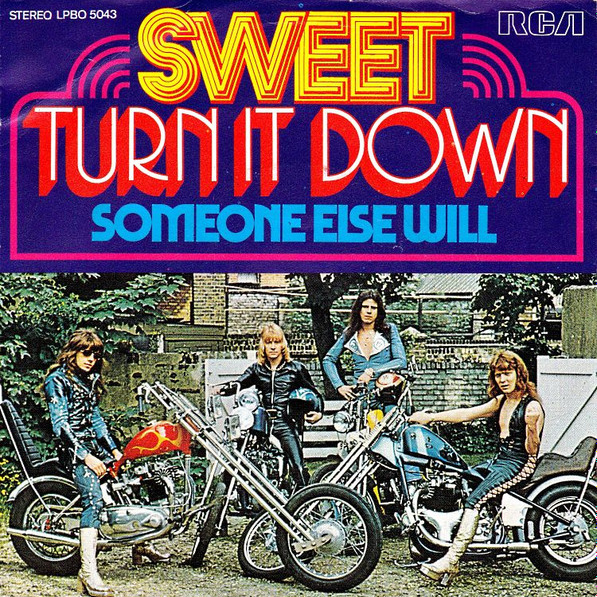 Sweet — Turn It Down cover artwork