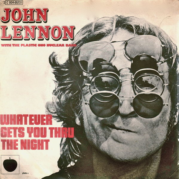 John Lennon — Whatever Gets You Thru the Night cover artwork