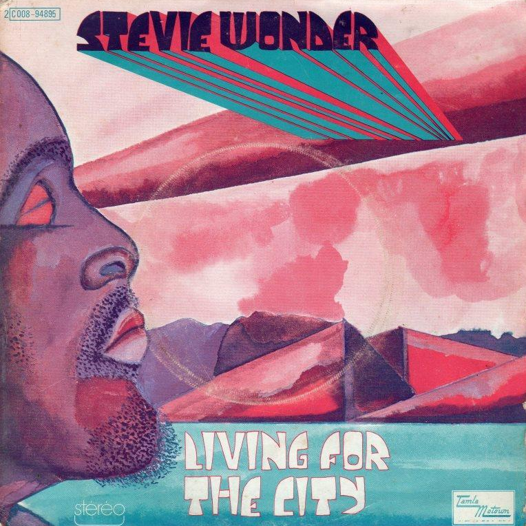 Stevie Wonder — Living For the City cover artwork