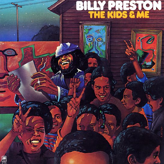 Billy Preston The Kids &amp; Me cover artwork